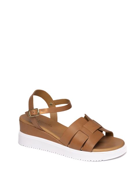 Tan leather sandal YUNA MARSELLA | FZ-318VIT-CUOIO